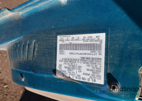 1993 Ford Ranger Super Cab z USA, uszkodzony, nr VIN 1FTCR14U7PTA67824